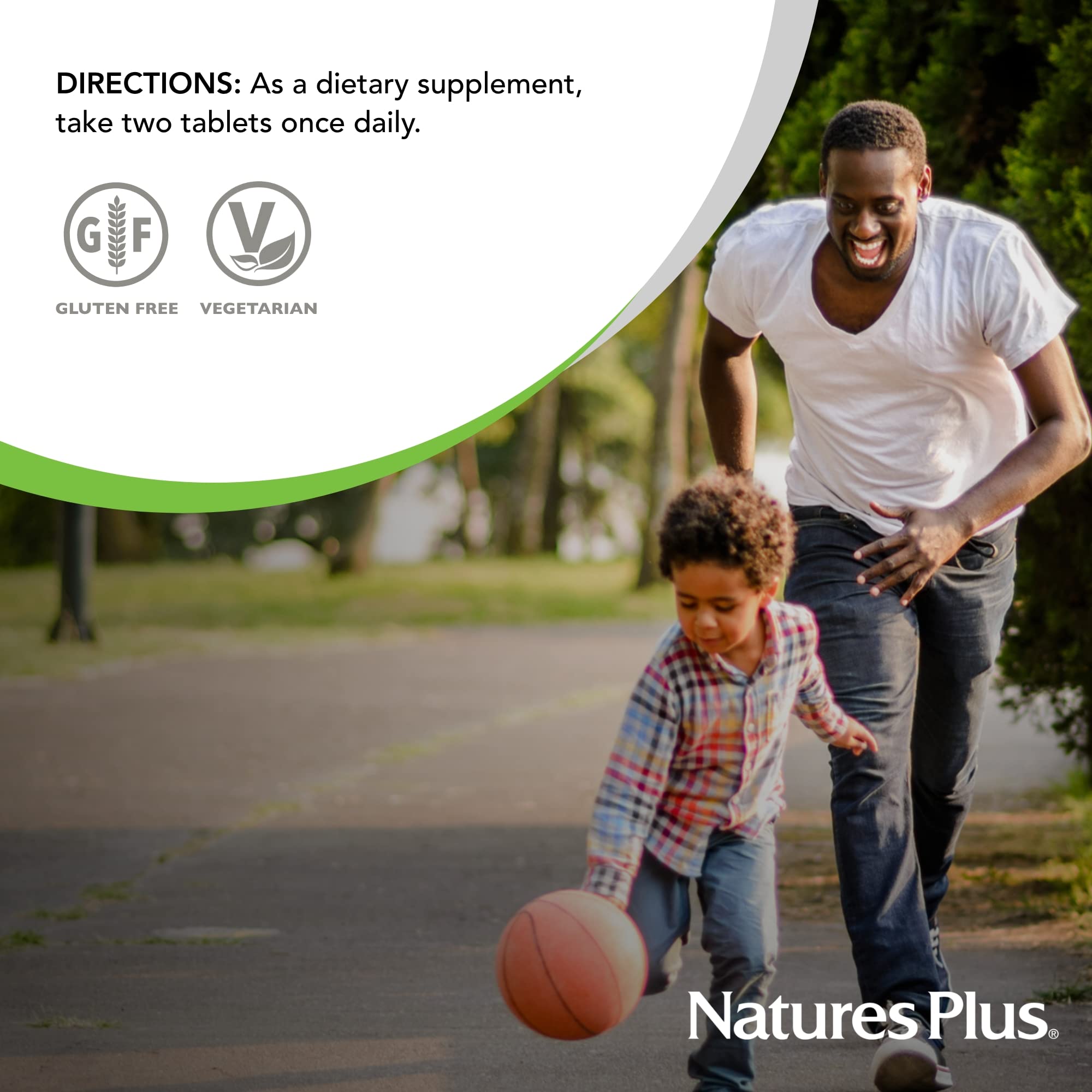 NaturesPlus Zinc tablets 10 mg gluten-free label signals dietary compatibility.