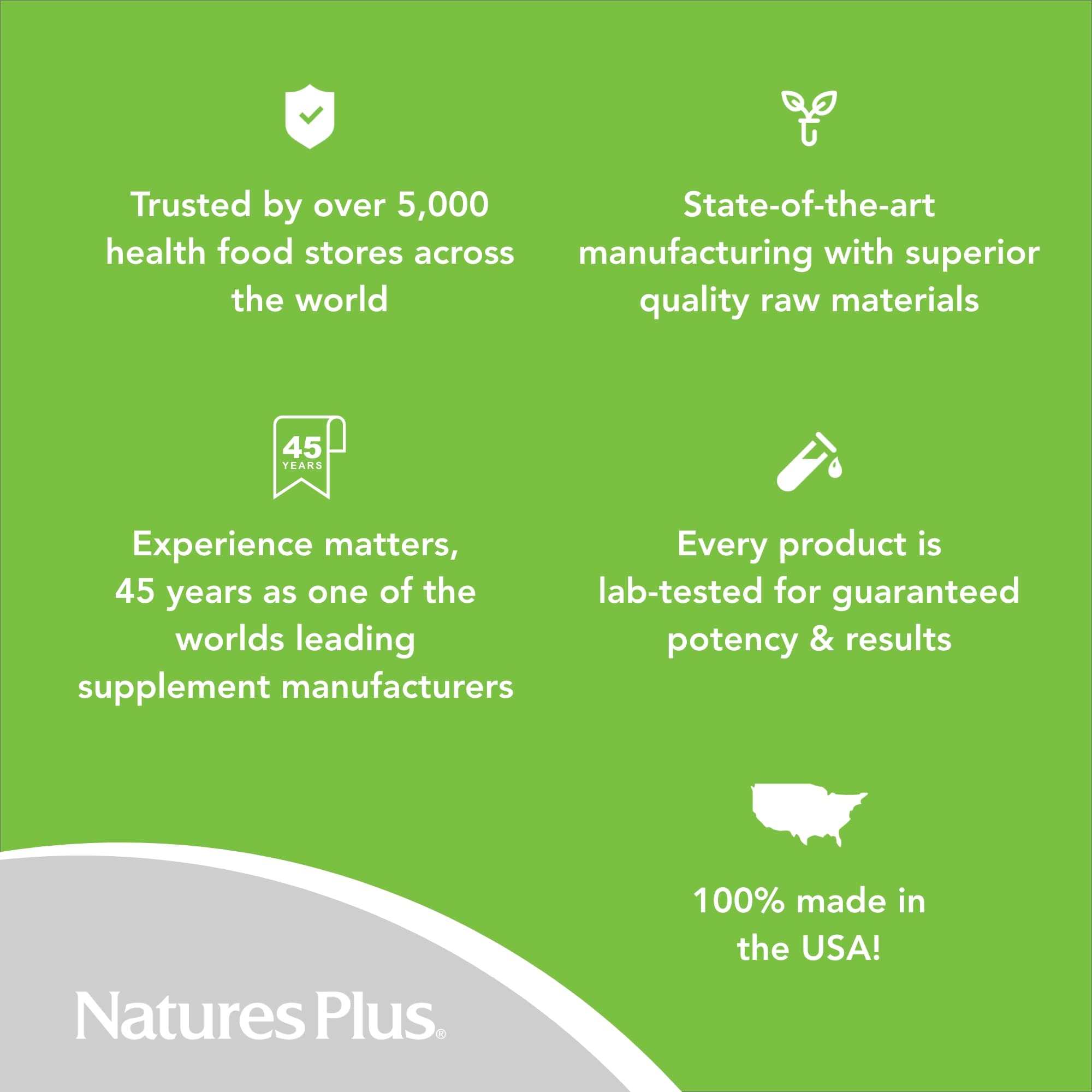 NaturesPlus Zinc tablets 10 mg vegetarian formula shown in supplement bottle.