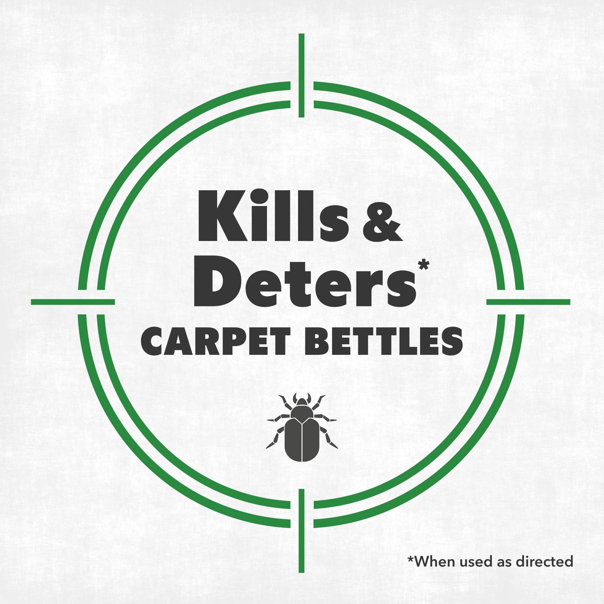 NatureStop Carpet Beetle Killer Spray applied to carpet for rapid protection.