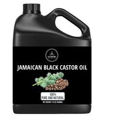 Naturevibe Botanicals Jamaican Black Castor Oil jar for scalp and skin care