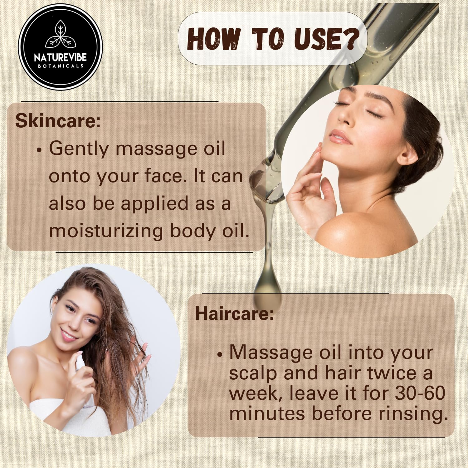 Naturevibe Botanicals Jamaican Black Castor Oil texture closeup rich and nourishing
