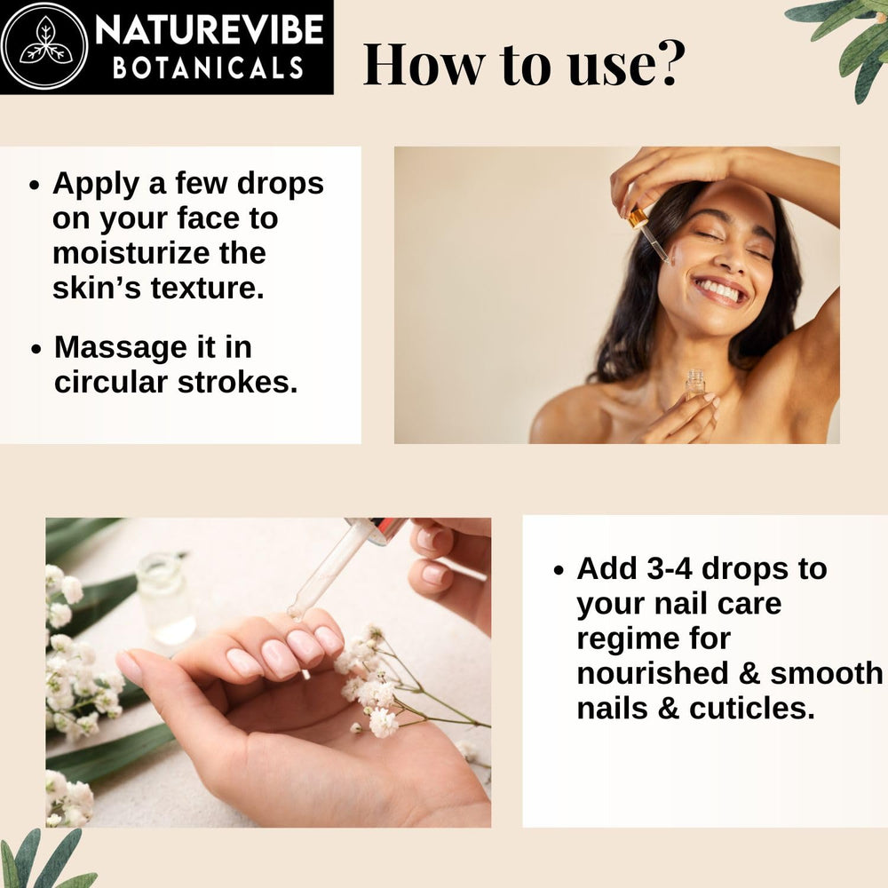 Naturevibe Botanicals rosemary-infused oil label close-up