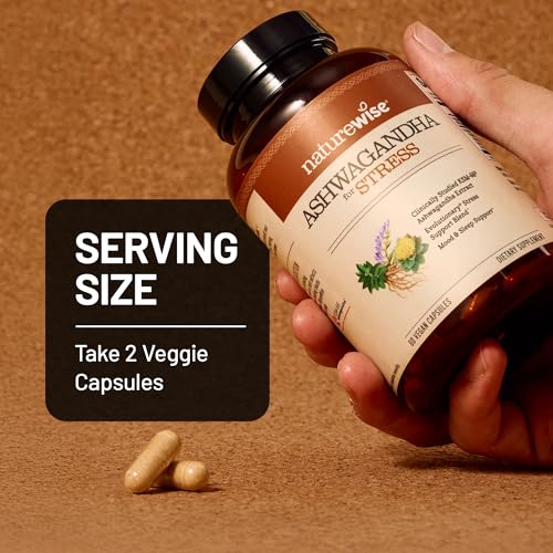 NatureWise Ashwagandha USA manufacturing CGMP-certified quality.