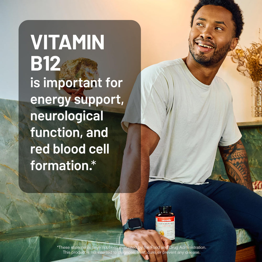 USA-made NatureWise B12 in a clean facility