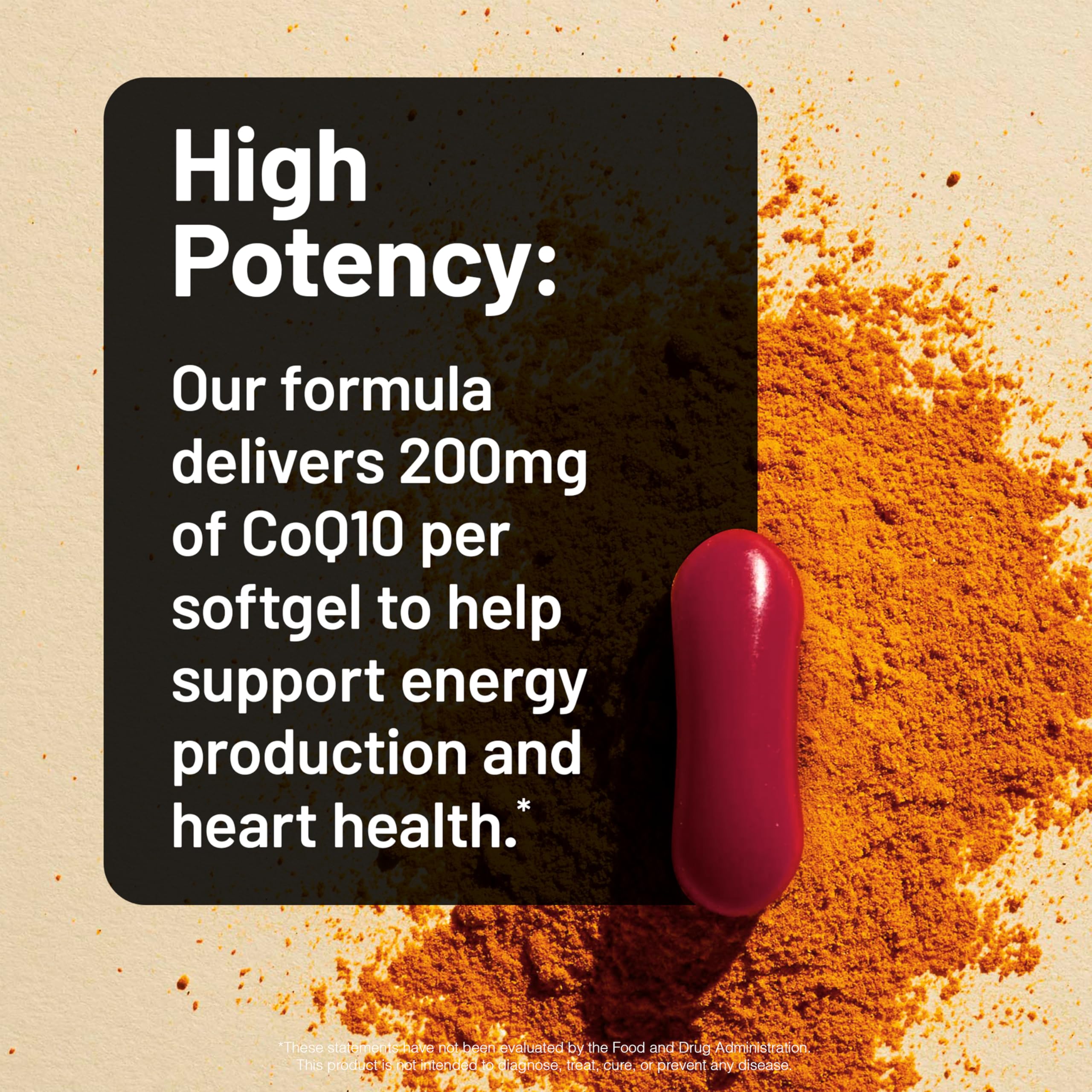NatureWise CoQ10 softgels capsules in hand for easy daily routine