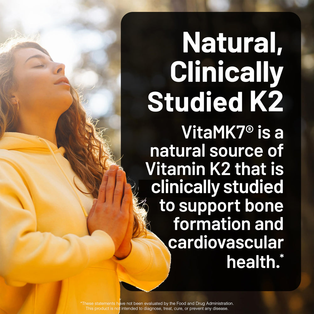 Front view of NatureWise packaging for D3 + K2