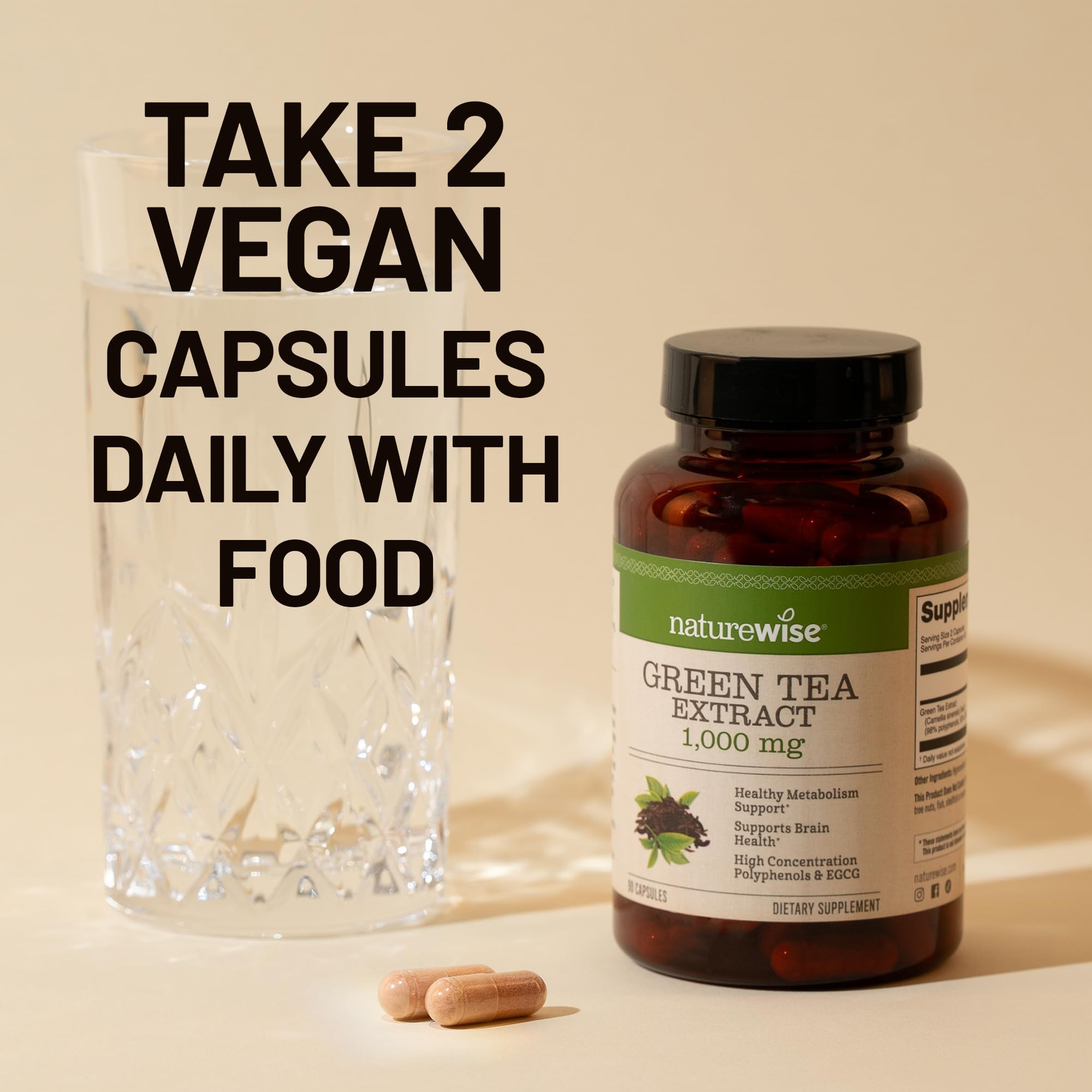 NatureWise packaging showing 1000 mg per serving across two capsules.
