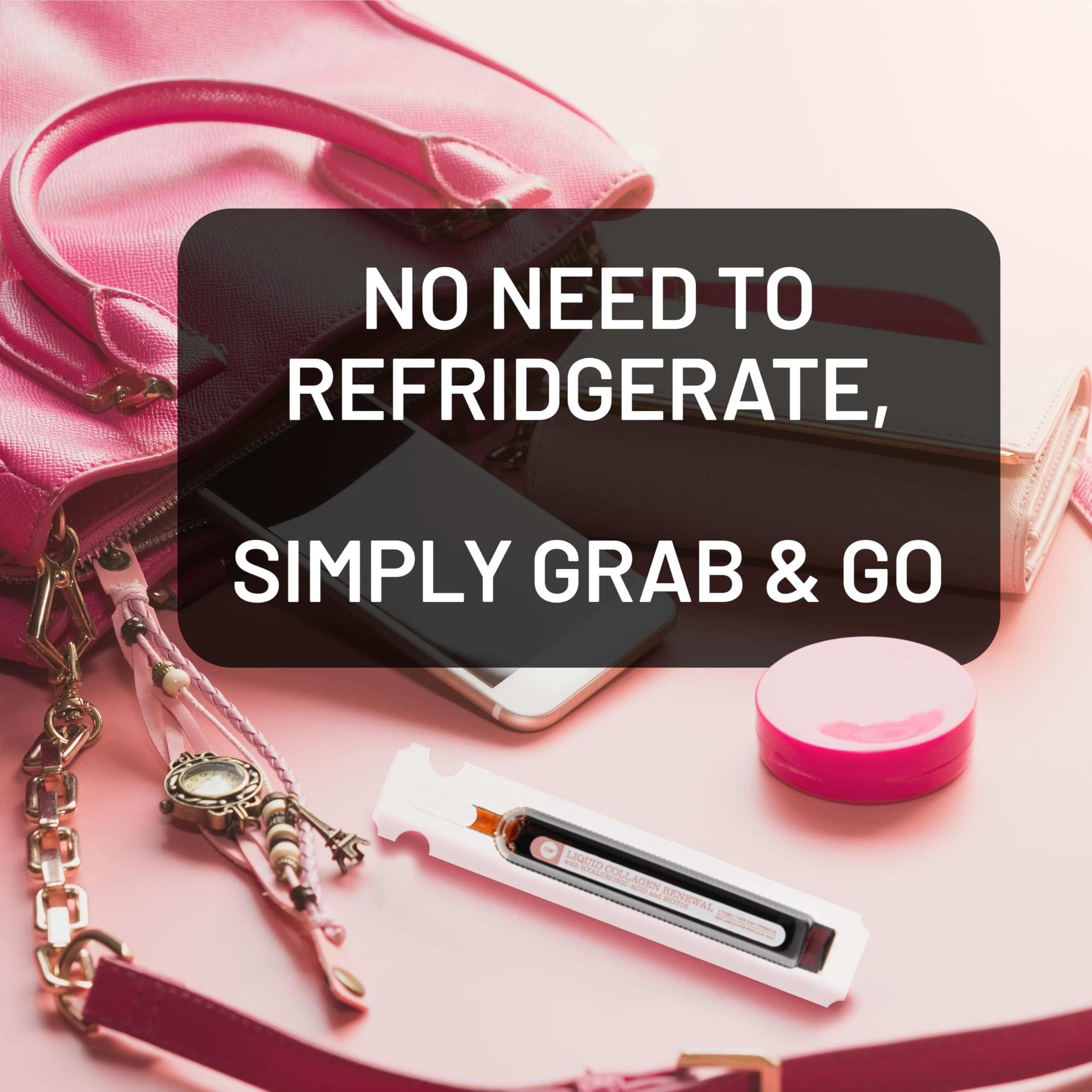 Hyaluronic acid for hydrated-looking skin with NatureWise collagen.