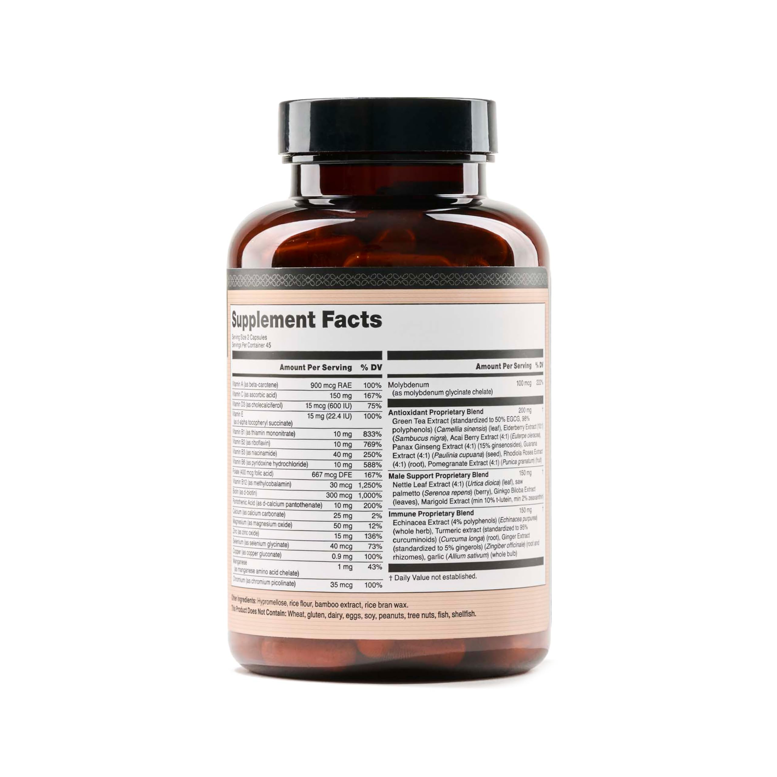 NatureWise product image emphasizing USA-made production in a cGMP facility.