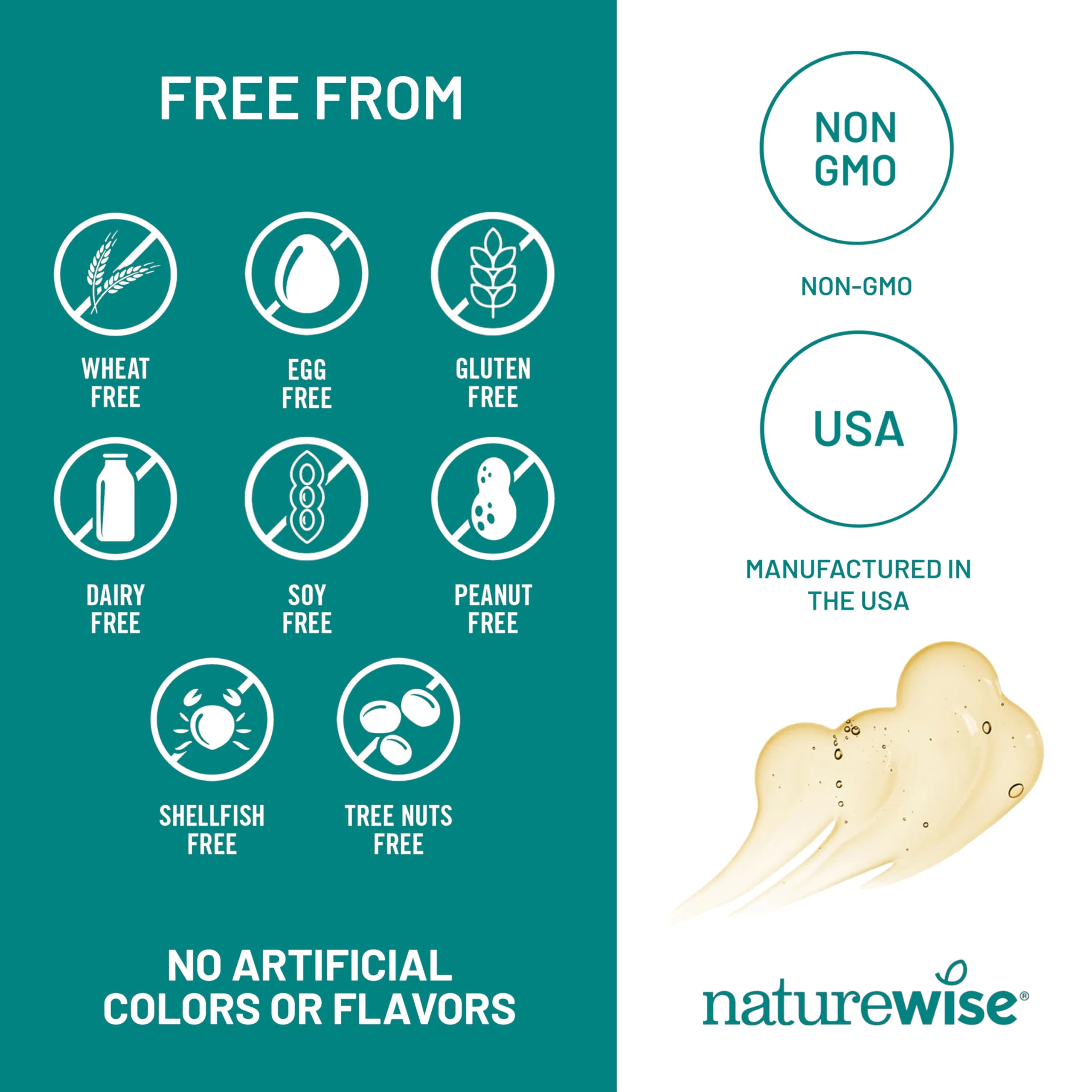 NatureWise Omega-3 simple daily use with meals.