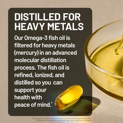 NatureWise Omega-3 label highlights gluten-free and non-GMO formulation.