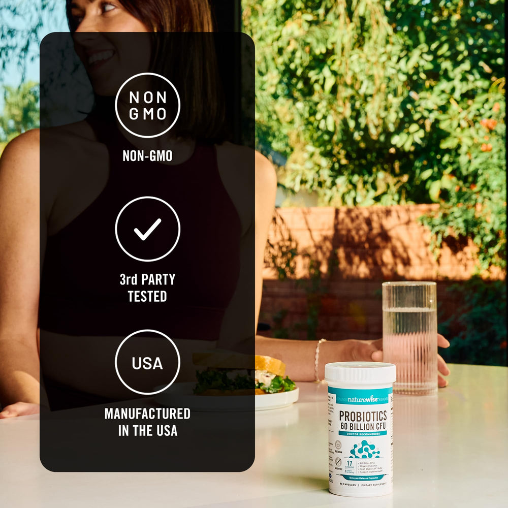 Vegetarian, non-GMO probiotic with clean ingredients