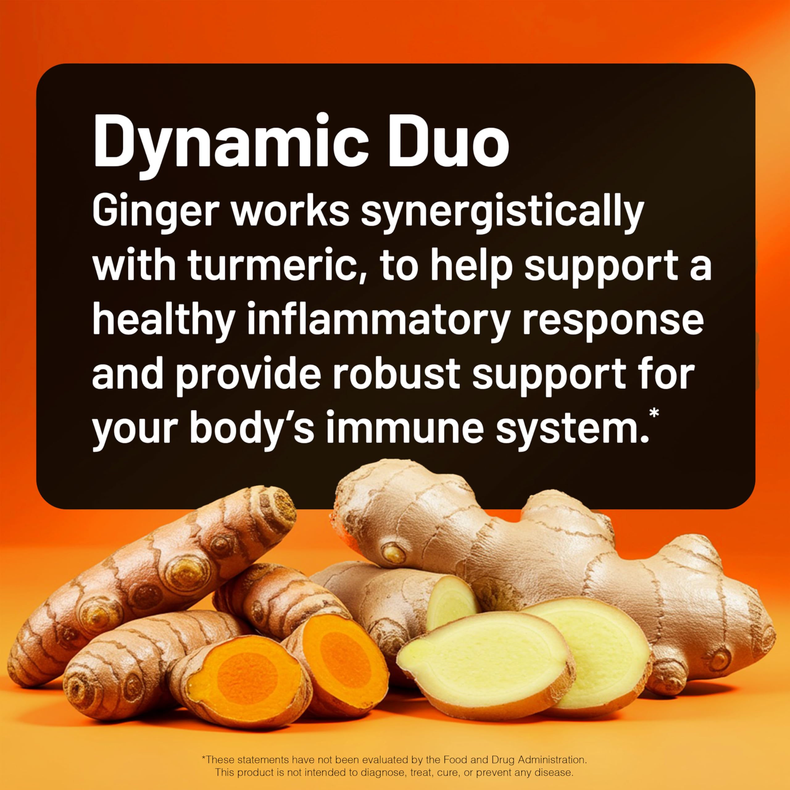 NatureWise turmeric-curcumin-ginger 2400mg packaging scene communicates gluten-free features.