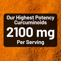 NatureWise turmeric-curcumin-ginger 2400mg turmeric extract detail highlights potency.