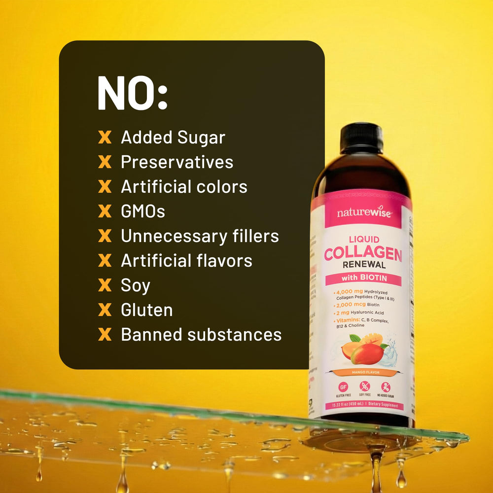 NatureWise USA manufactured seal on bottle.