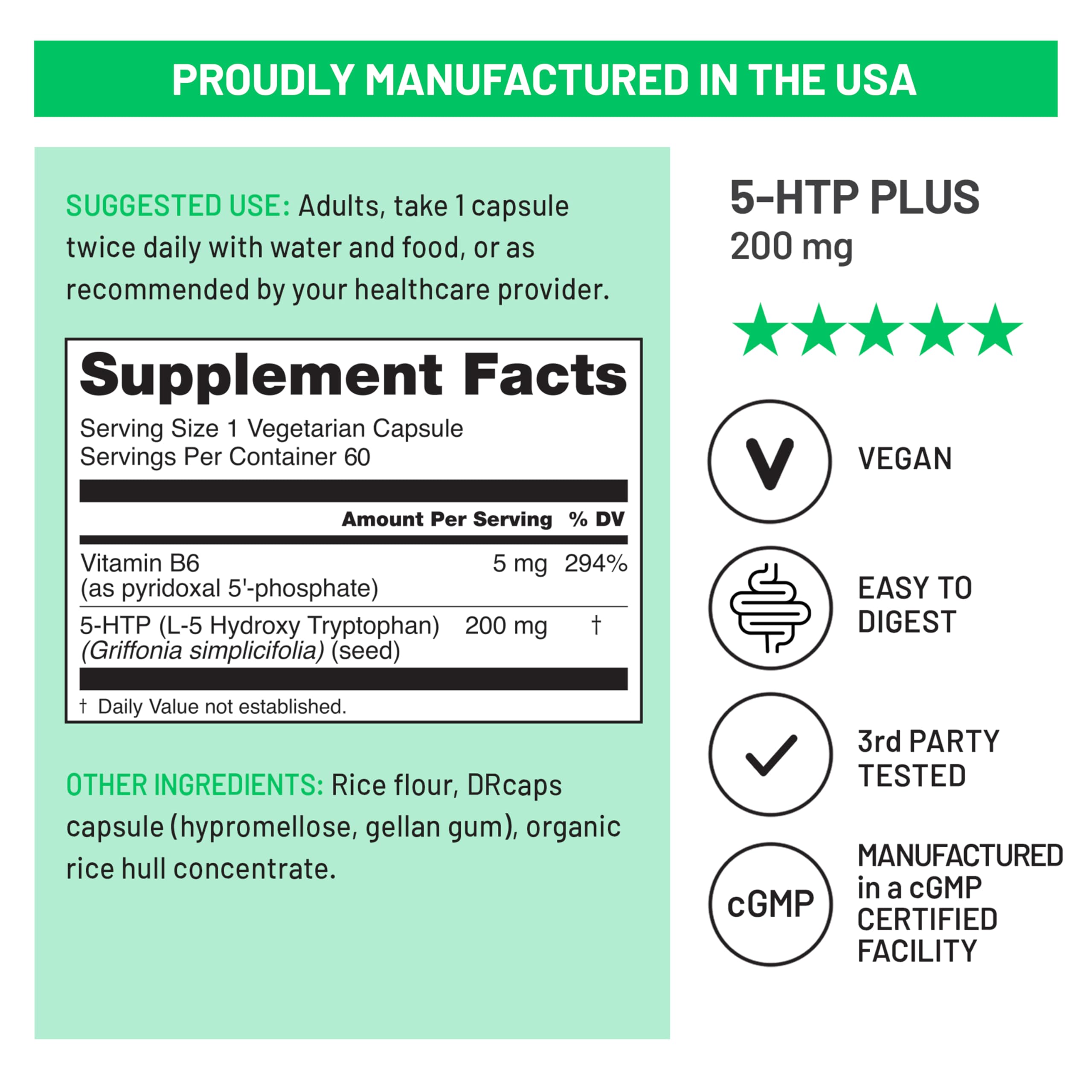 Vegan capsules and plant-based ingredients displayed on clean background for NatureWise product.