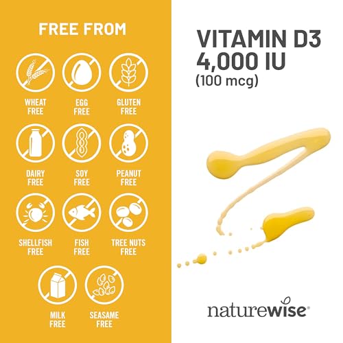 NatureWise Vitamin D3 bottle on kitchen counter ready for routine