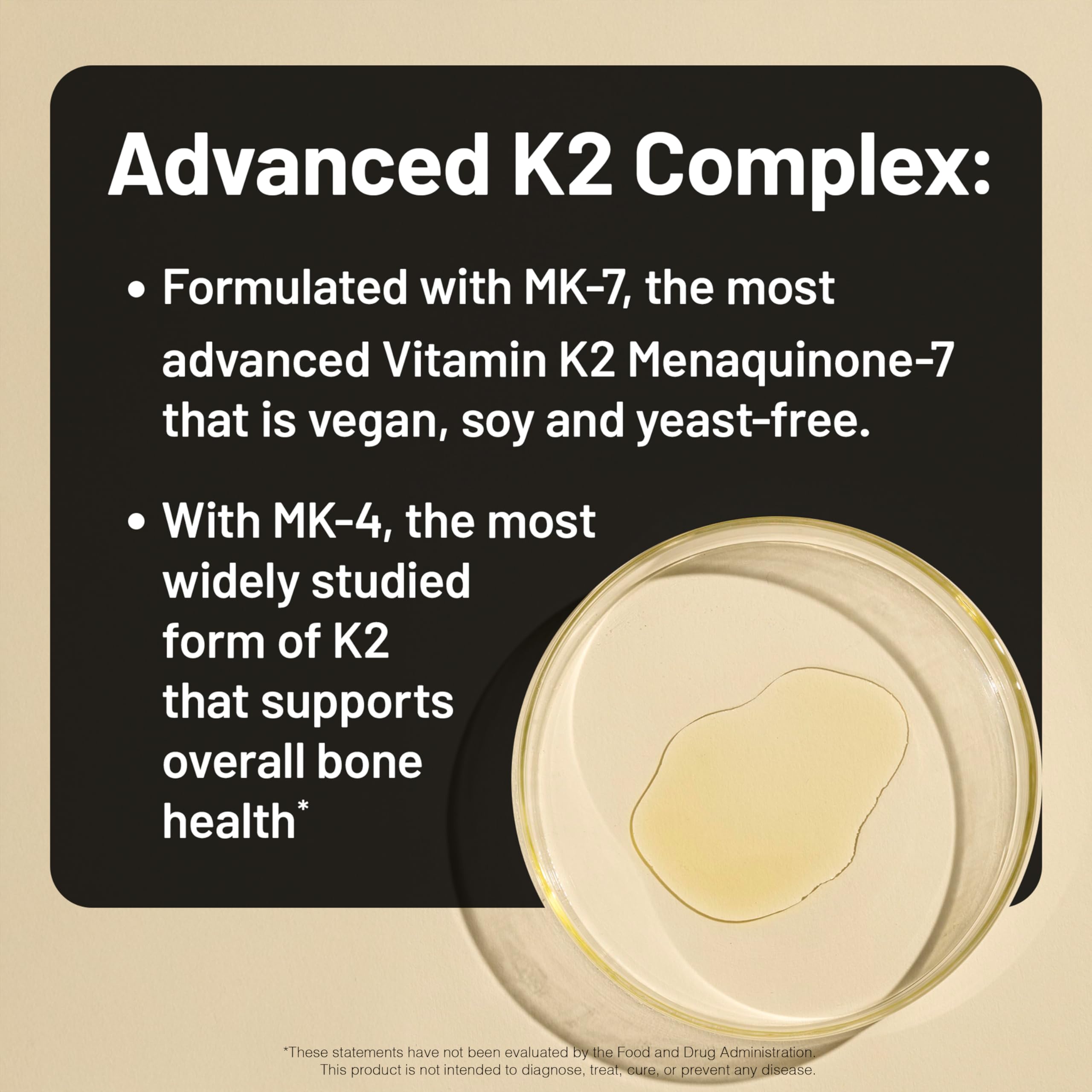 NatureWise Vitamin K2 bottle displayed on a store shelf.