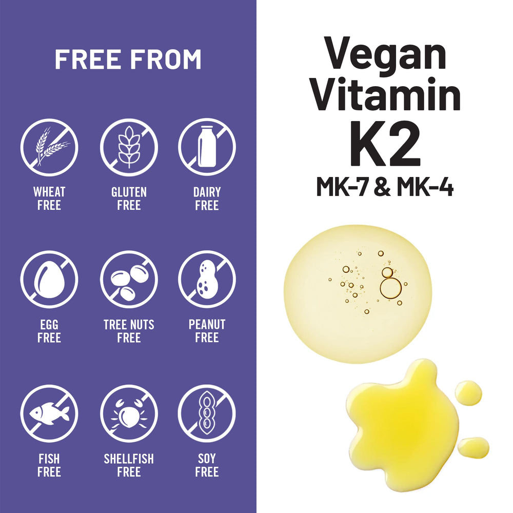 Third-party testing seal on NatureWise Vitamin K2 box.