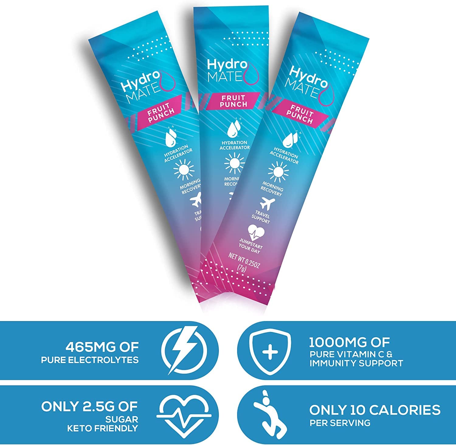 NatureWorks HydroMATE on-the-go hydration ideal for workouts and outdoor activities.