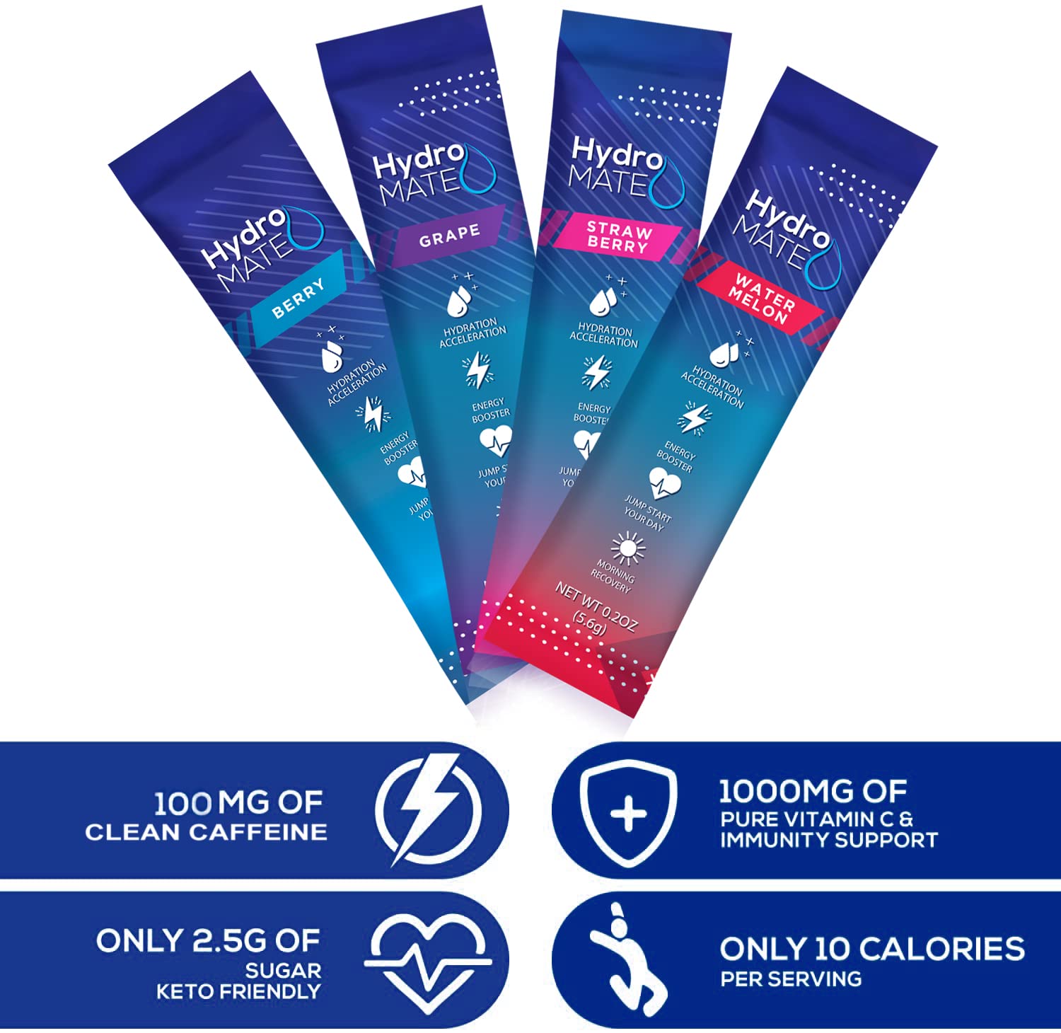 NatureWorks HydroMATE party-favors packet adds a refreshing boost at events.
