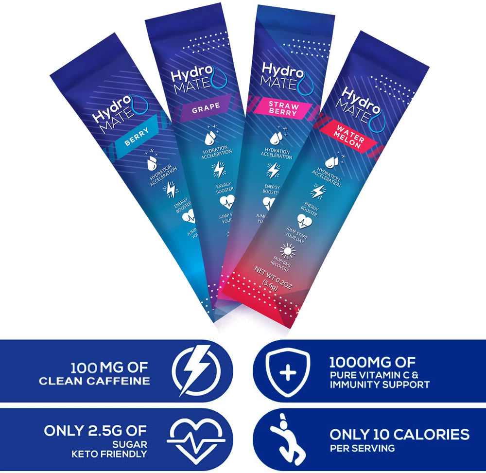 NatureWorks HydroMATE party-favors packet adds a refreshing boost at events.