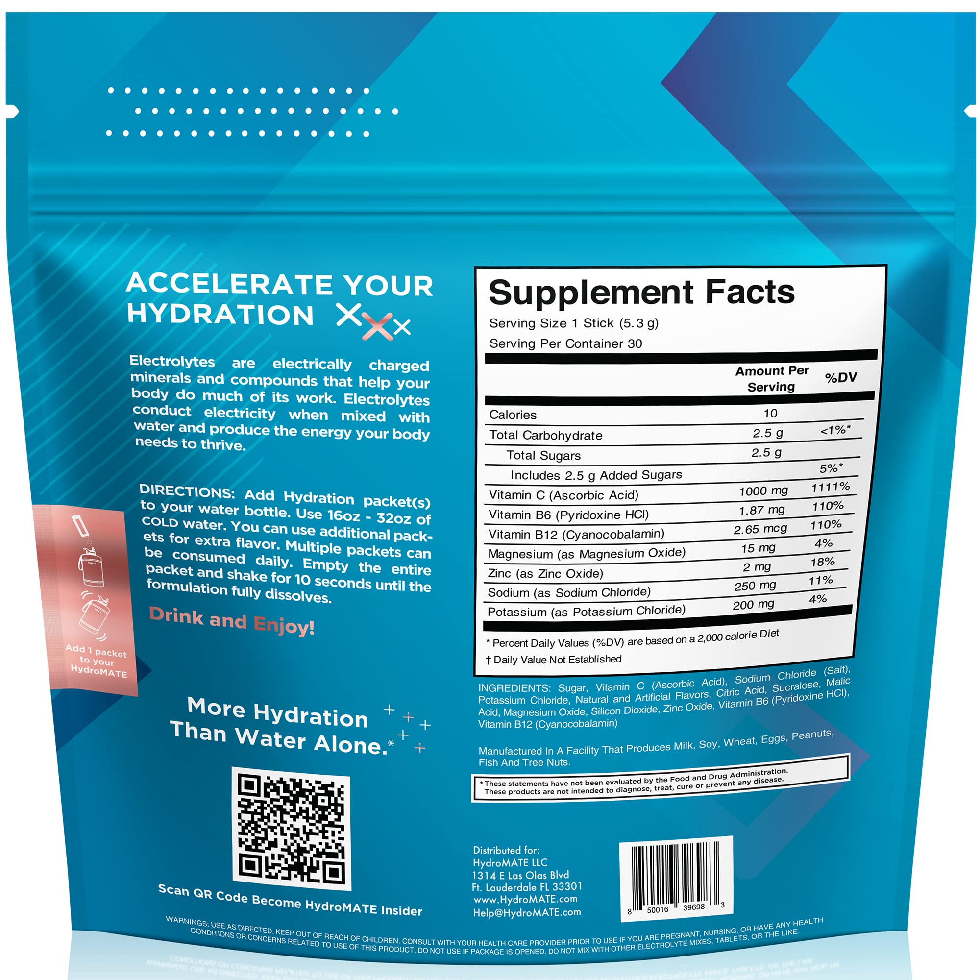 NatureWorks HydroMATE peach tea stirred in mug for easy mixing.