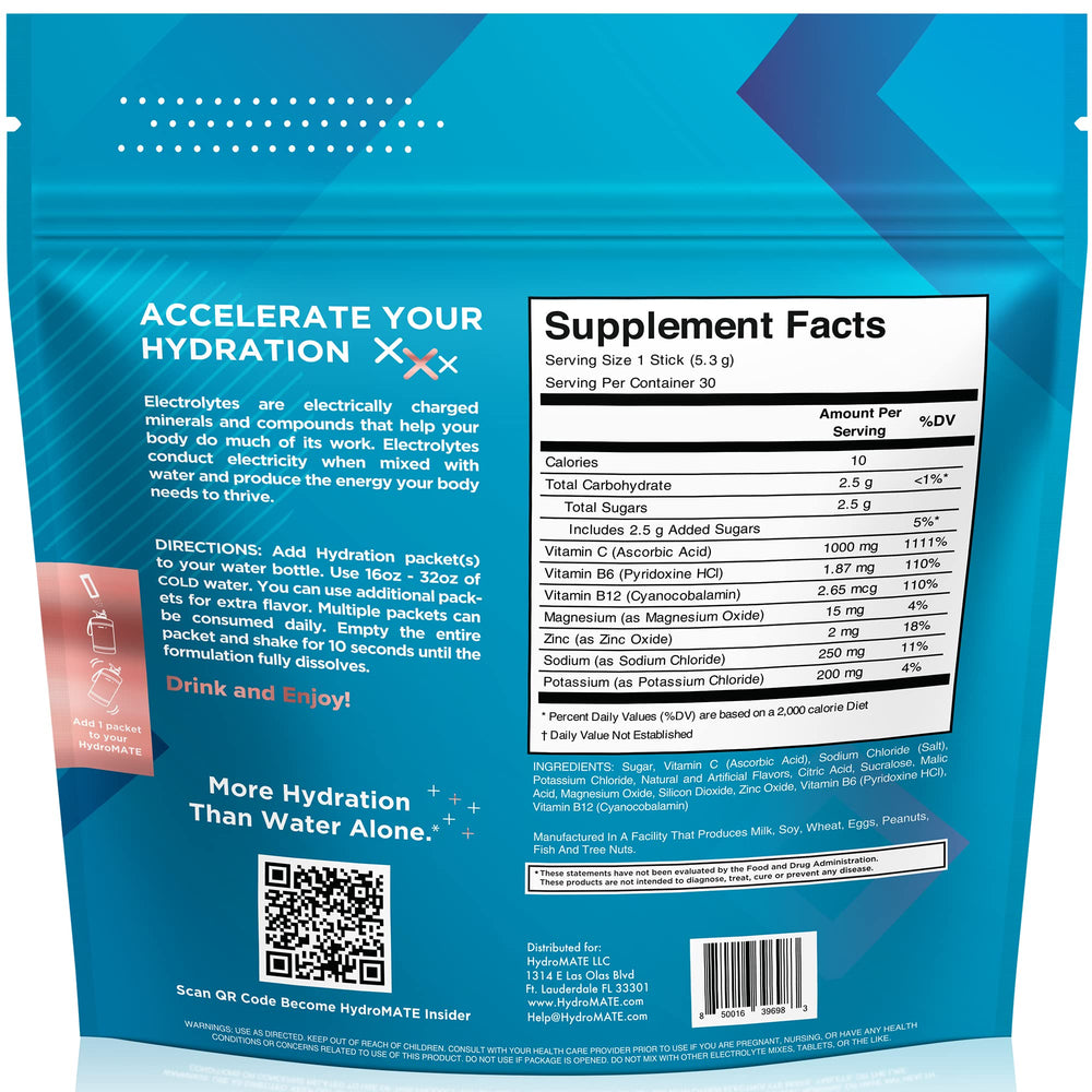 NatureWorks HydroMATE peach tea stirred in mug for easy mixing.