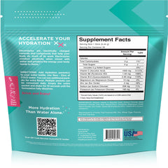 NatureWorks HydroMATE vegan keto formula label shows zero sugar and clean ingredients.