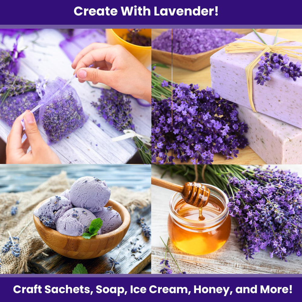 NatureZ Edge lavender sachets oils-cooking demonstrates multiple uses for fresh fragrance.