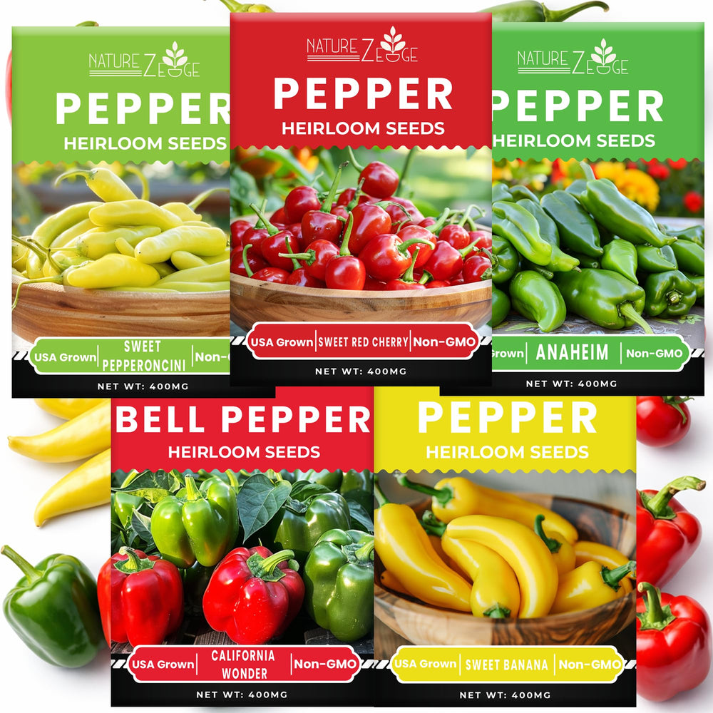 NatureZ Edge Sweet Pepper seed pack for a vibrant home garden