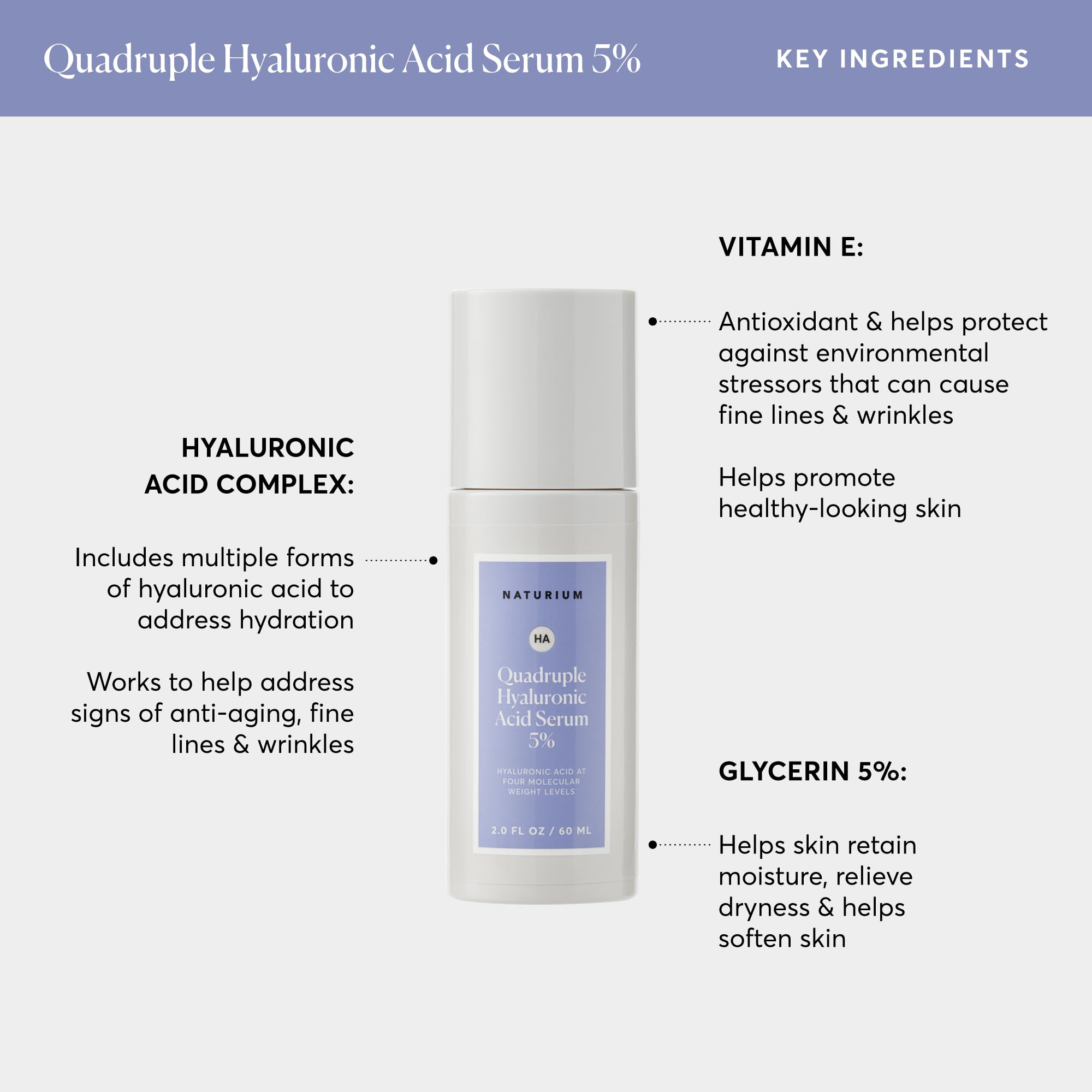 Naturium anti aging hydration serum supporting moisture for resilient skin