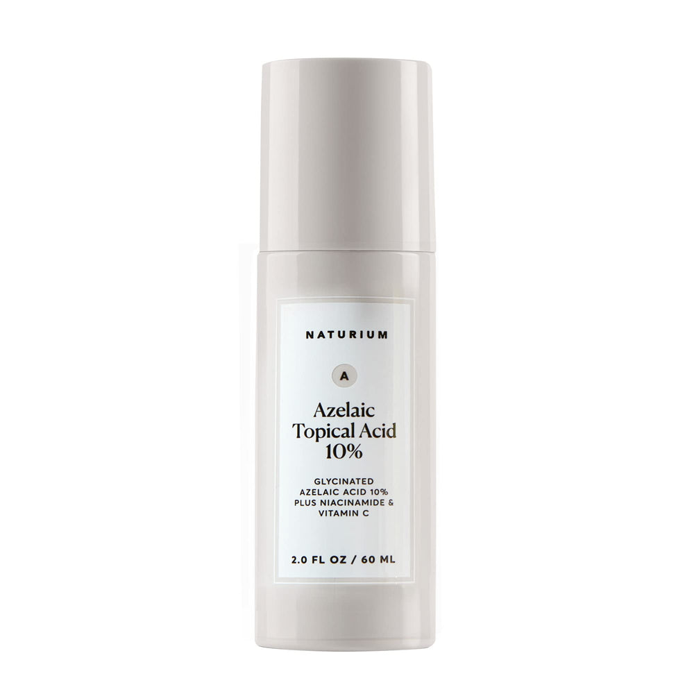 Naturium Azelaic Topical Acid 10% bottle for skincare exfoliation and brightening