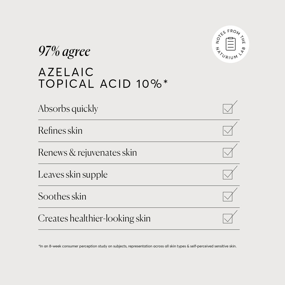 Naturium Azelaic Topical Acid 10% pump shows easy application
