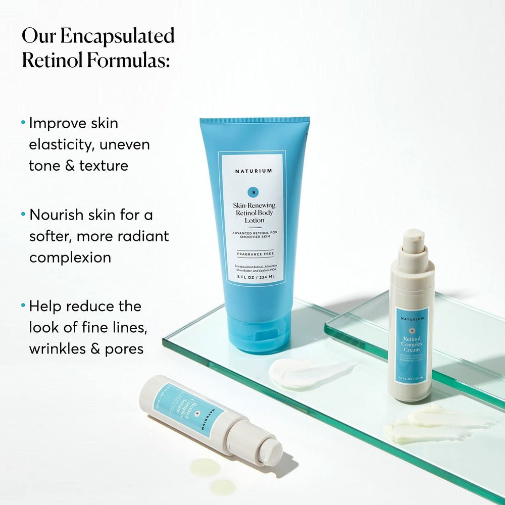 Naturium daily body care application on arm