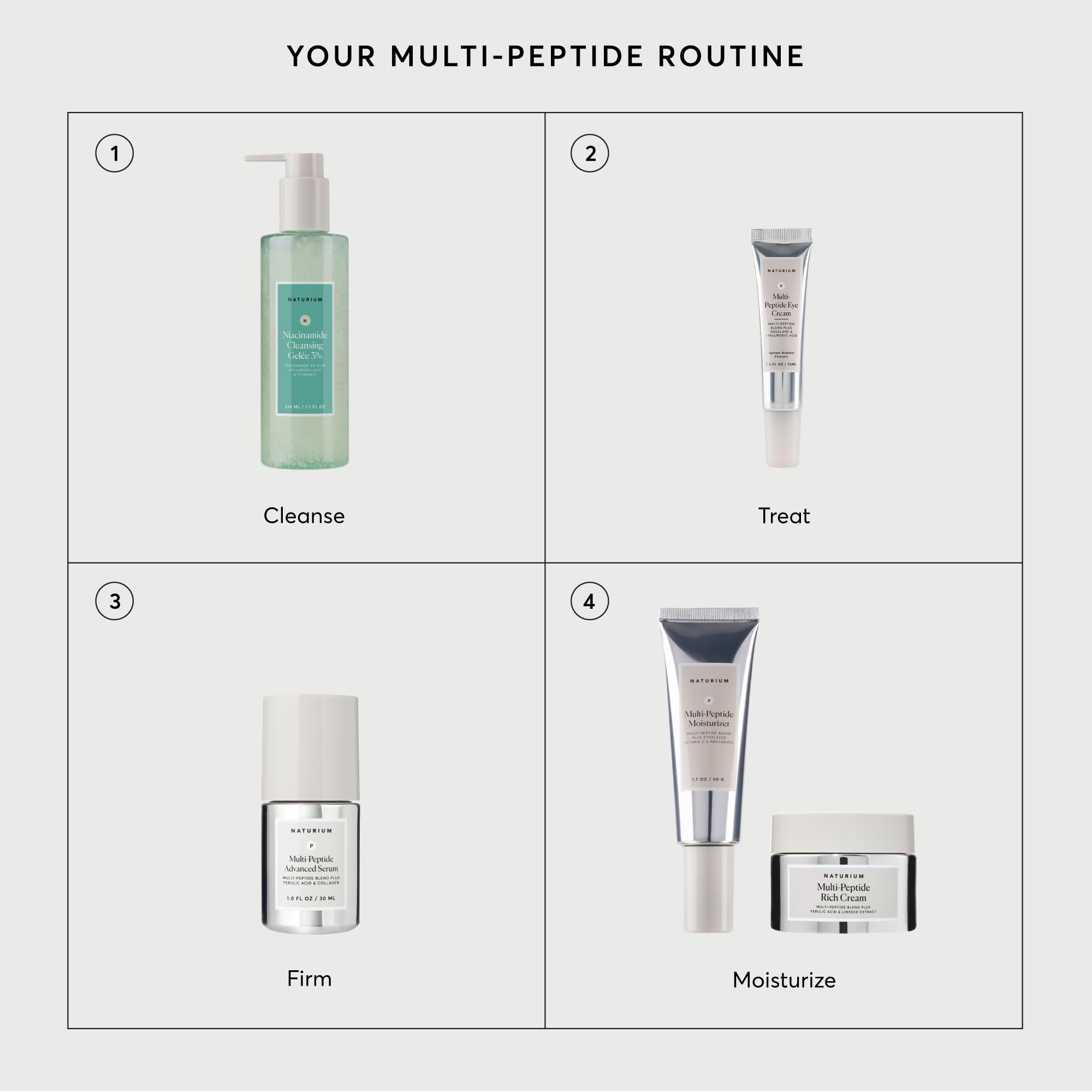 Naturium eye cream ingredients highlight squalane for skin comfort.