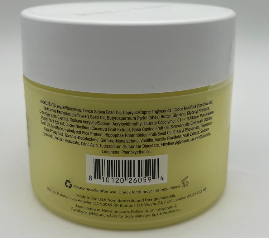 Naturium Glow Getter-after-shower-application showing soft, smooth skin result