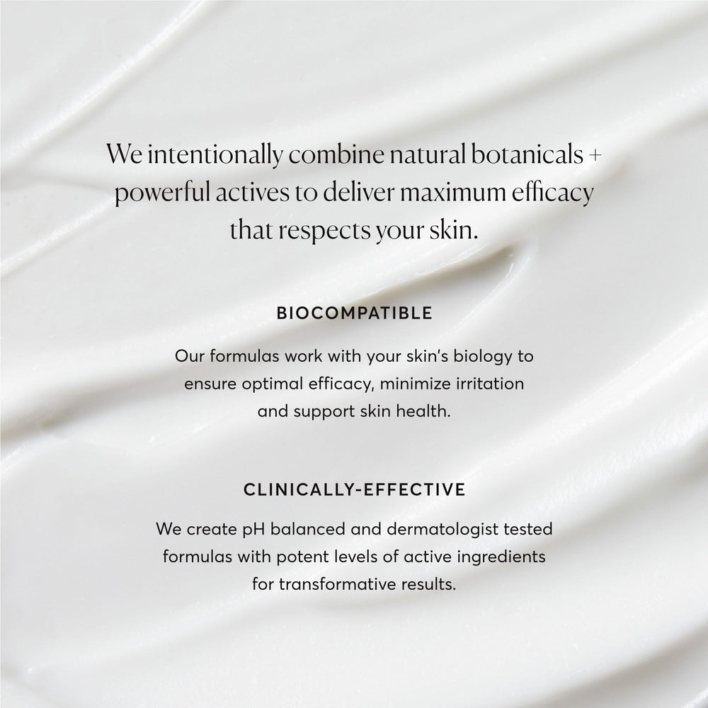 Gentle exfoliation suitable for most skin types