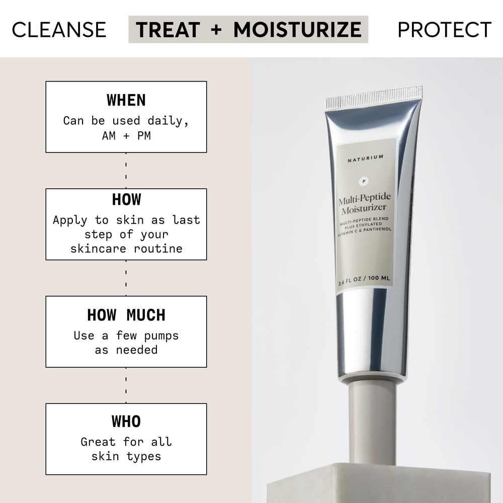 Naturium moisturizer swirl on hand, creamy texture ideal as daily primer.