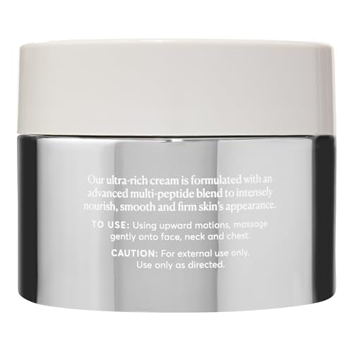 Swirl of Naturium Multi-Peptide Rich Cream texture for daily use.