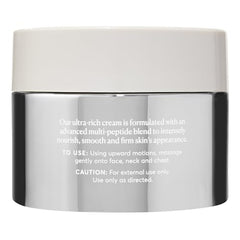 Swirl of Naturium Multi-Peptide Rich Cream texture for daily use.