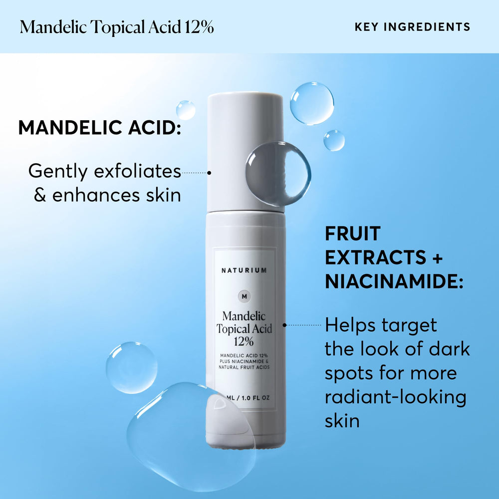 Naturium packaging and label communicates vegan, cruelty-free, and dermatologist-tested attributes.