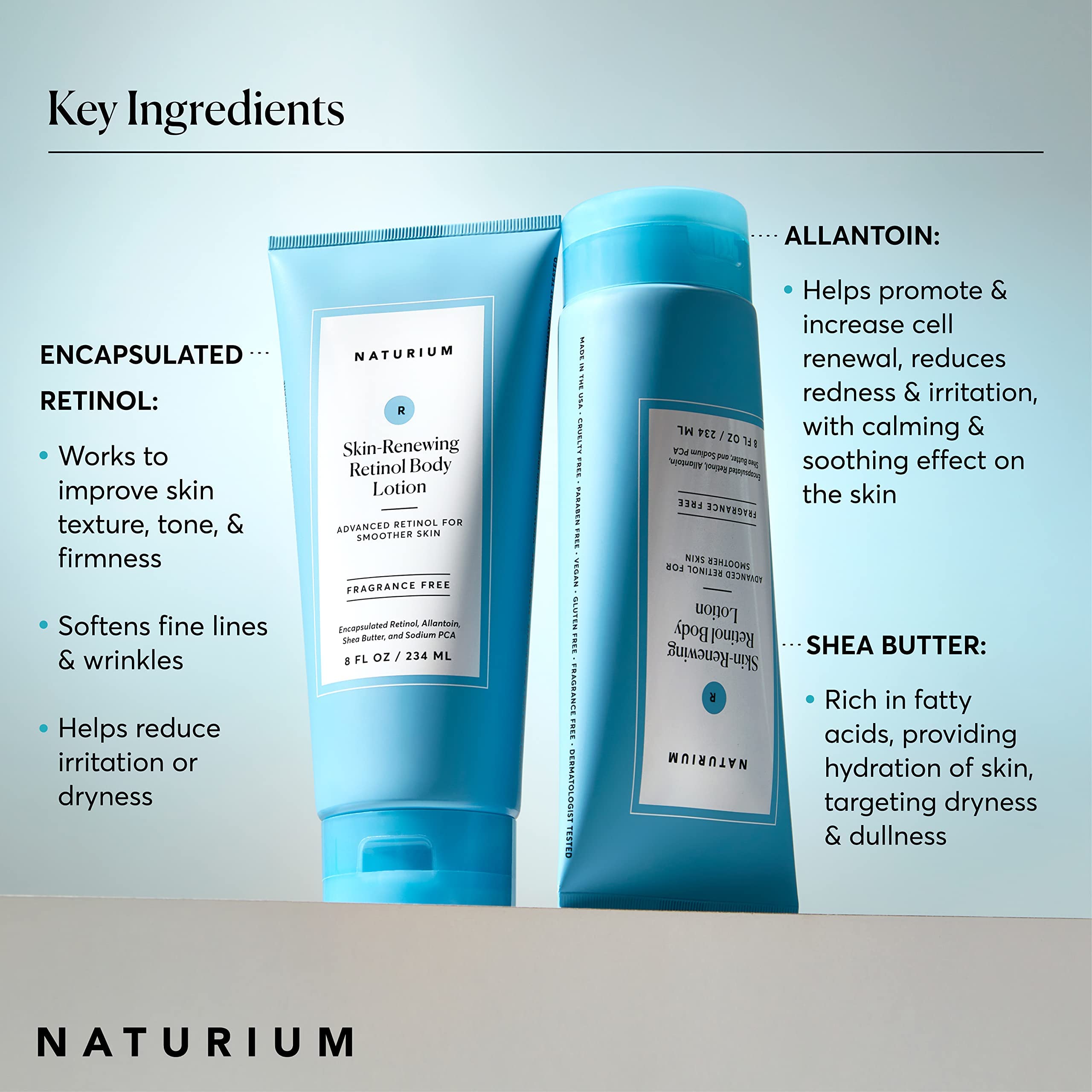 Naturium formula at pH 5.0–5.75 supports skin compatibility