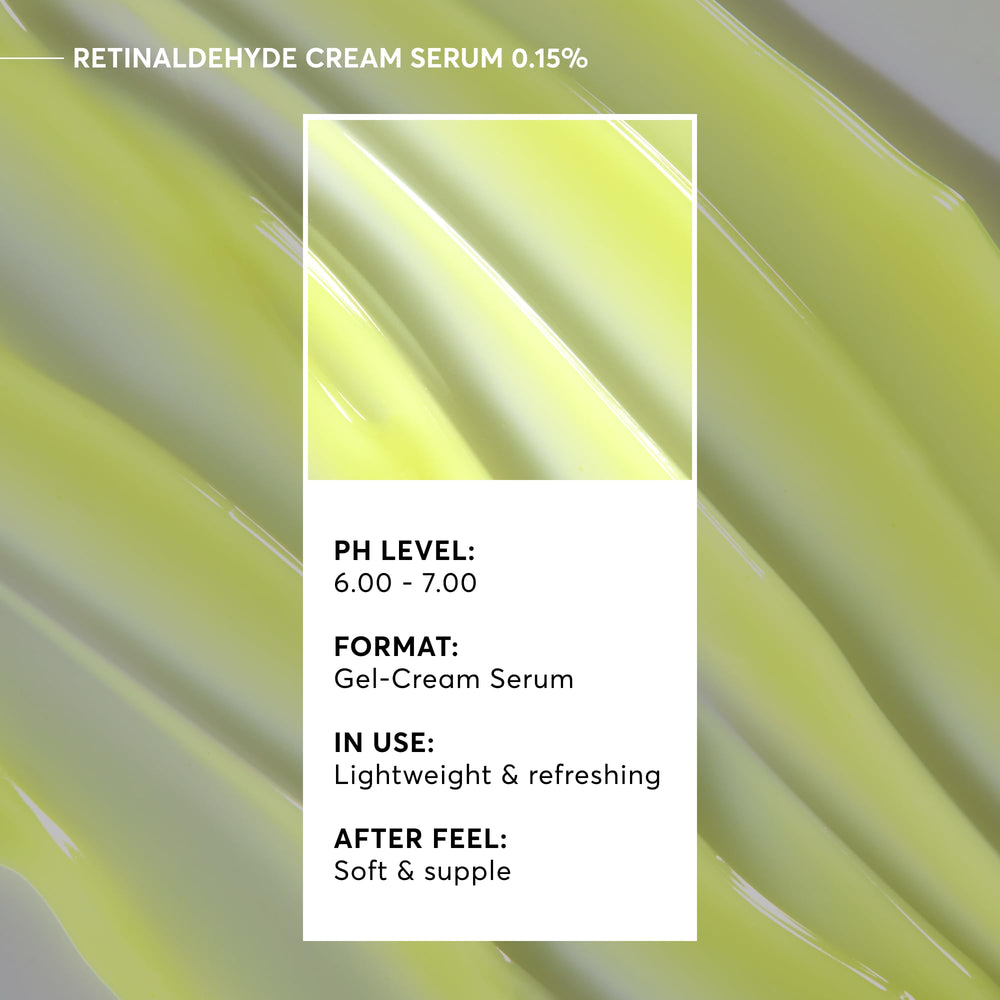 Naturium Retinaldehyde Cream Serum night routine shot for nightly skincare