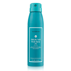 Naturium Salicylic Acid Body Spray 360-degree pump targets blemishes