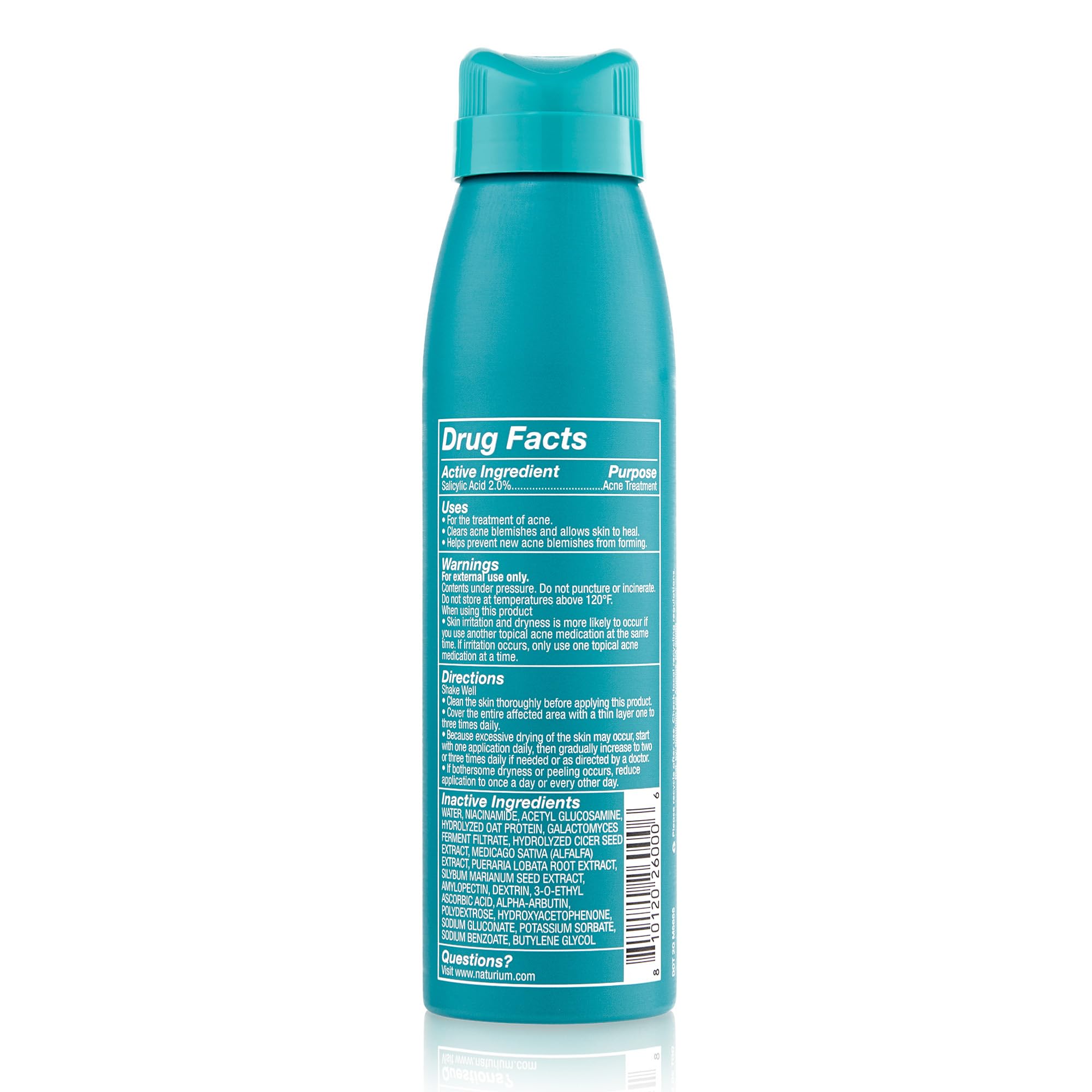 Naturium Salicylic Acid Body Spray suitable for all skin types