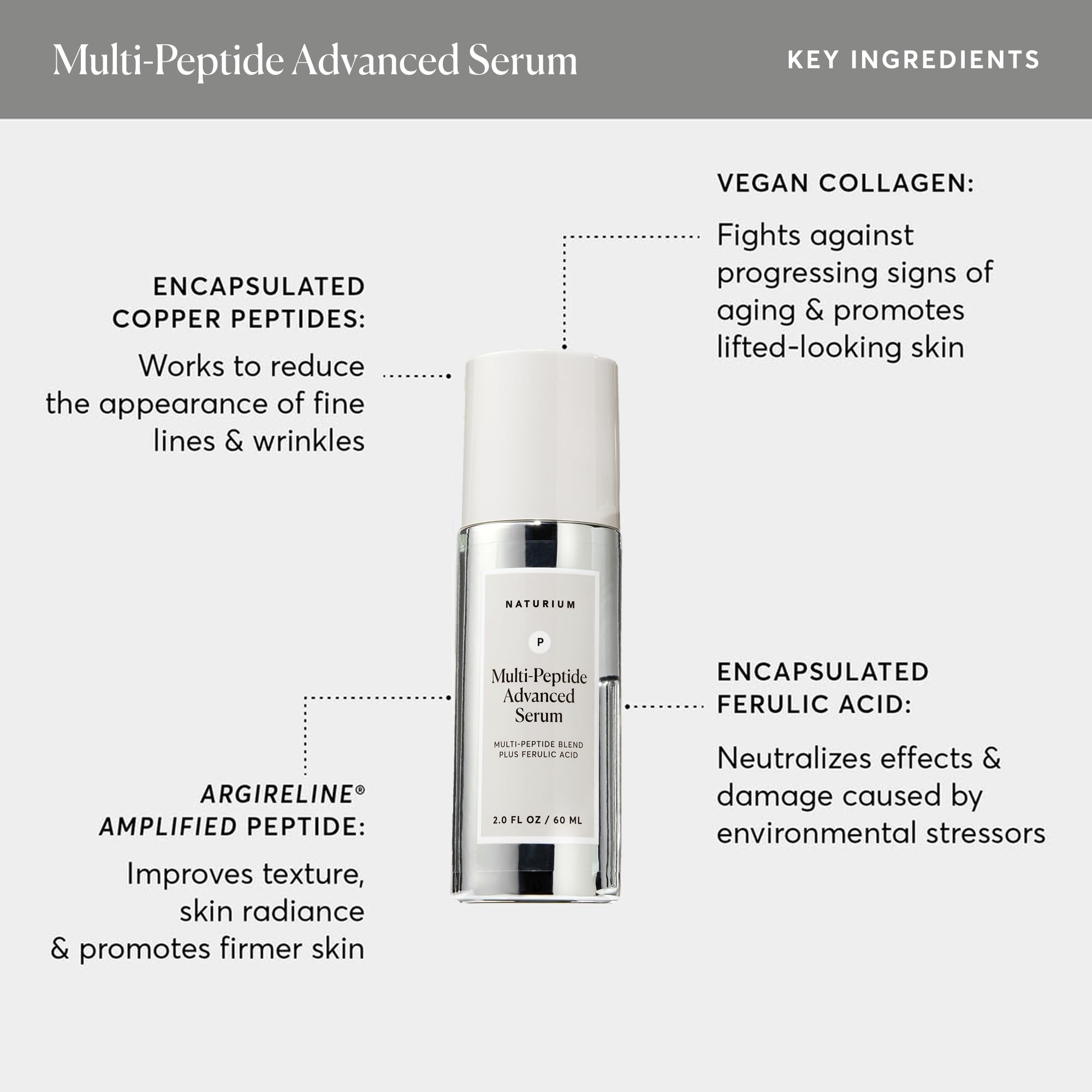 Hydrated, plump-looking skin with a lifted appearance after application.