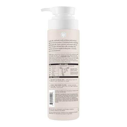 Naturium The Smoother foamy lather demonstrates daily exfoliating wash action