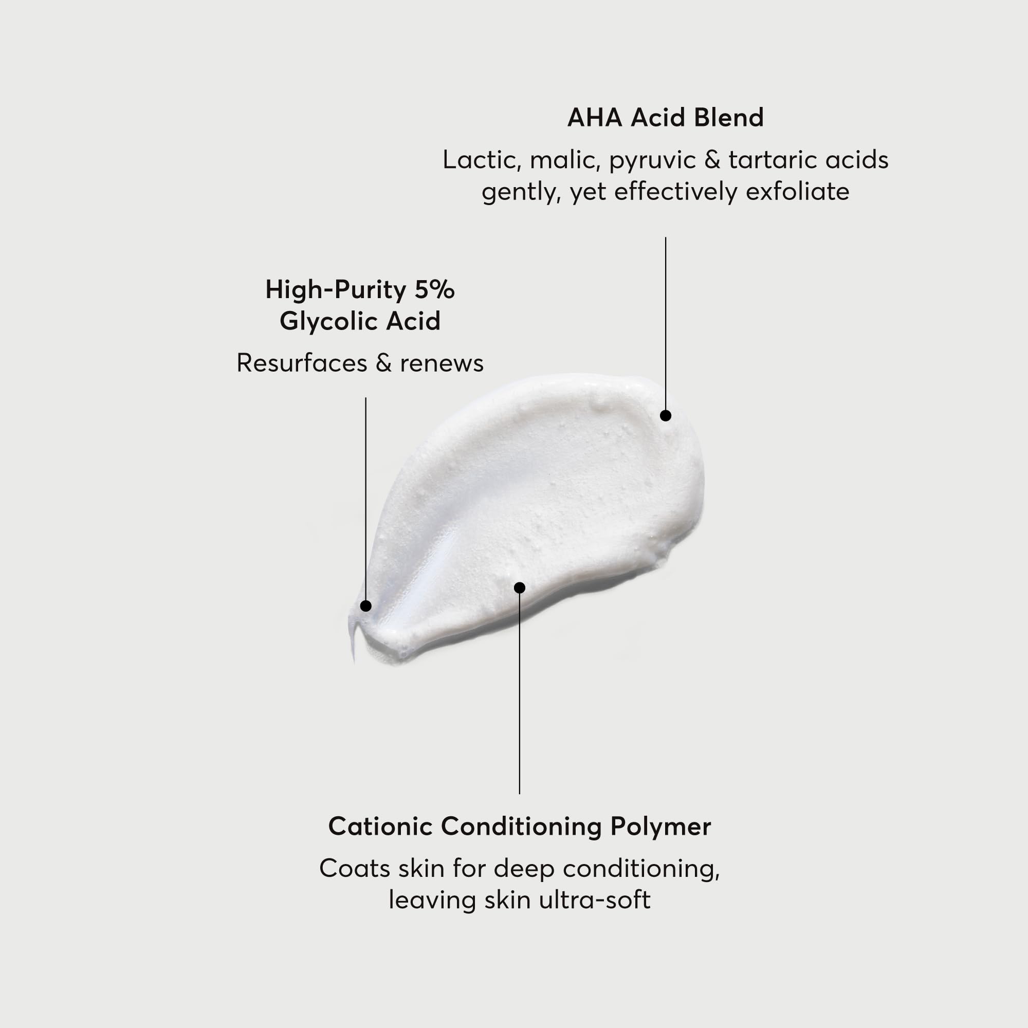 Naturium The Smoother pump dispenser for easy, daily cleansing