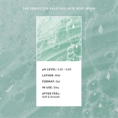 Naturium The Perfector foamy lather on skin for cleansing